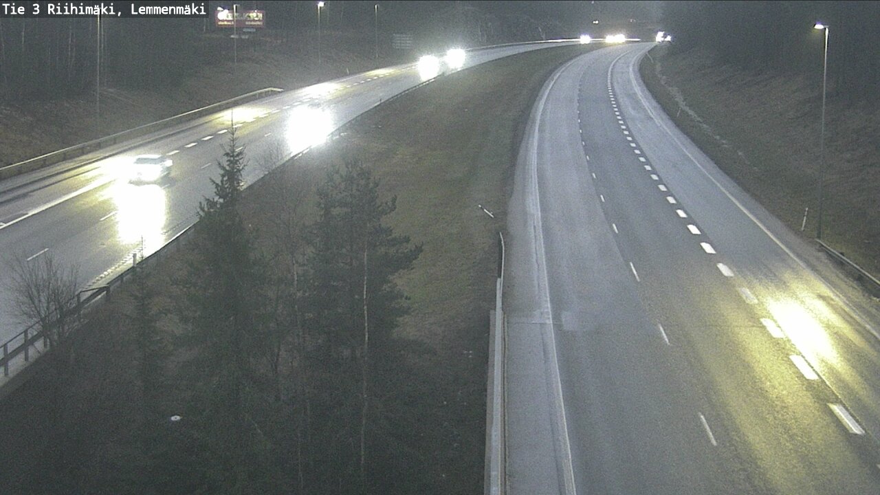 Weather Camera Image Road 3 Riihimäki, Lemmenmäki, Riihimäki, Kanta-Häme