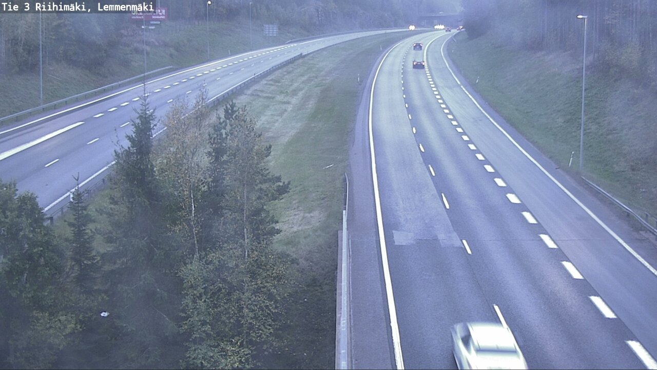 Weather Camera Image Road 3 Riihimäki, Lemmenmäki, Riihimäki, Kanta-Häme