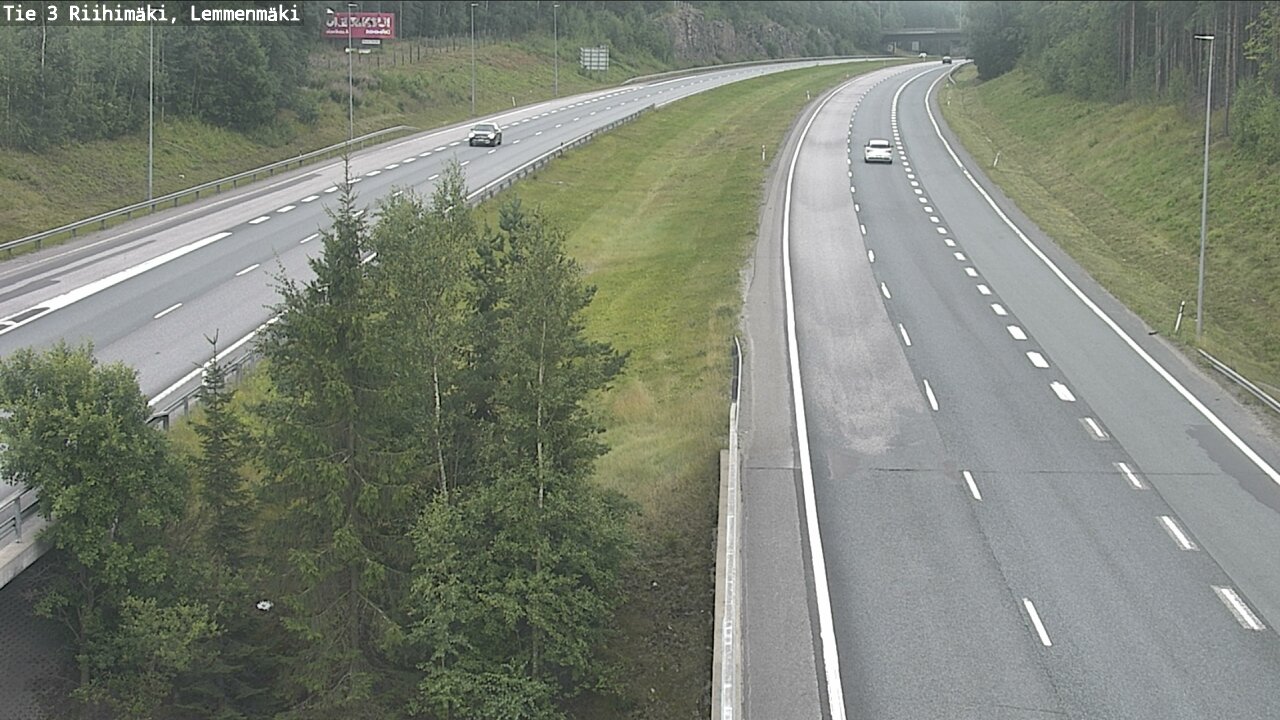 Weather Camera Image Väg 3 Riihimäki, Lemmenmäki, Riihimäki, Kanta-Häme