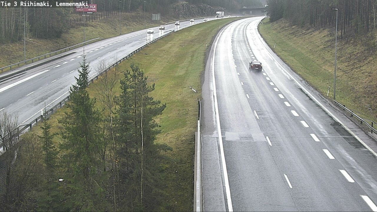 Weather Camera Image Väg 3 Riihimäki, Lemmenmäki, Riihimäki, Kanta-Häme
