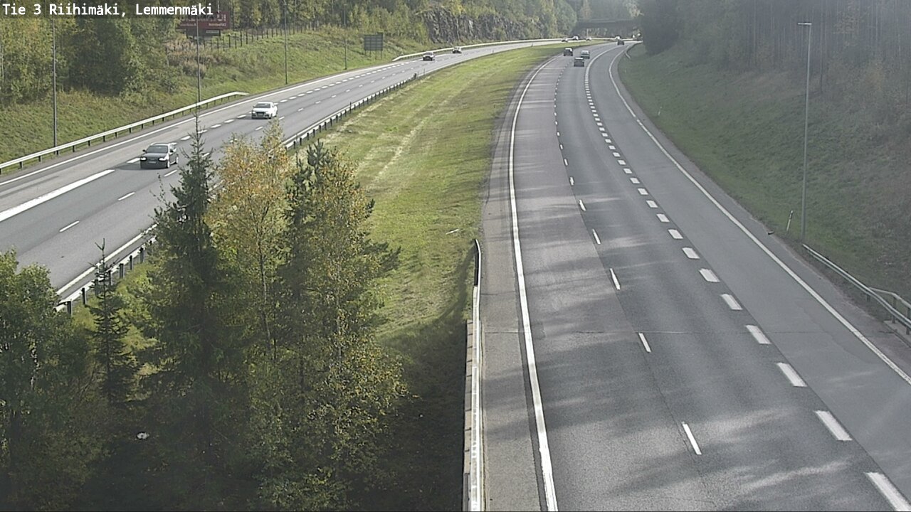Weather Camera Image Road 3 Riihimäki, Lemmenmäki, Riihimäki, Kanta-Häme