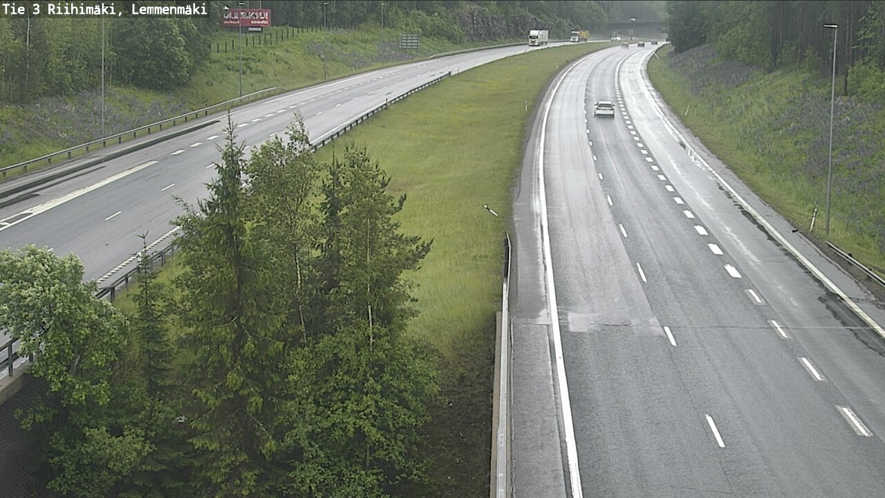 Weather Camera Image Väg 3 Riihimäki, Lemmenmäki, Riihimäki, Kanta-Häme