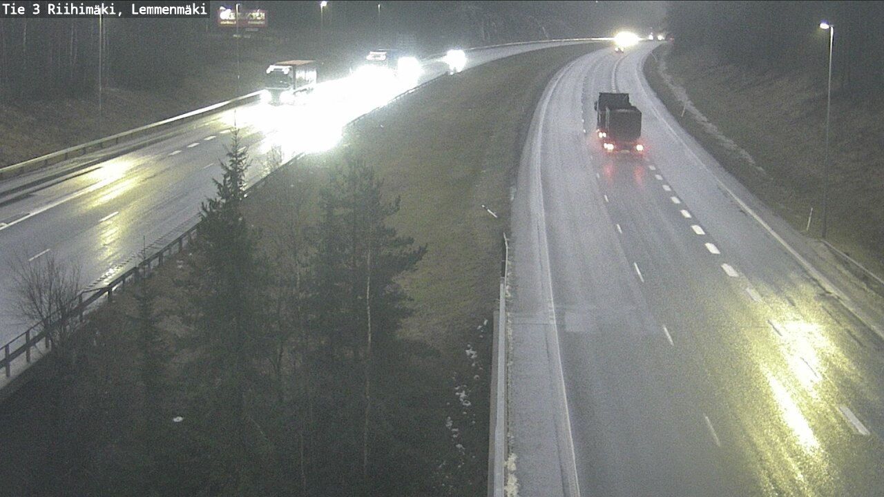 Weather Camera Image Road 3 Riihimäki, Lemmenmäki, Riihimäki, Kanta-Häme