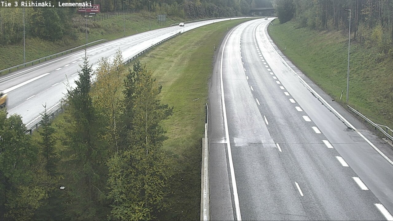Weather Camera Image Road 3 Riihimäki, Lemmenmäki, Riihimäki, Kanta-Häme