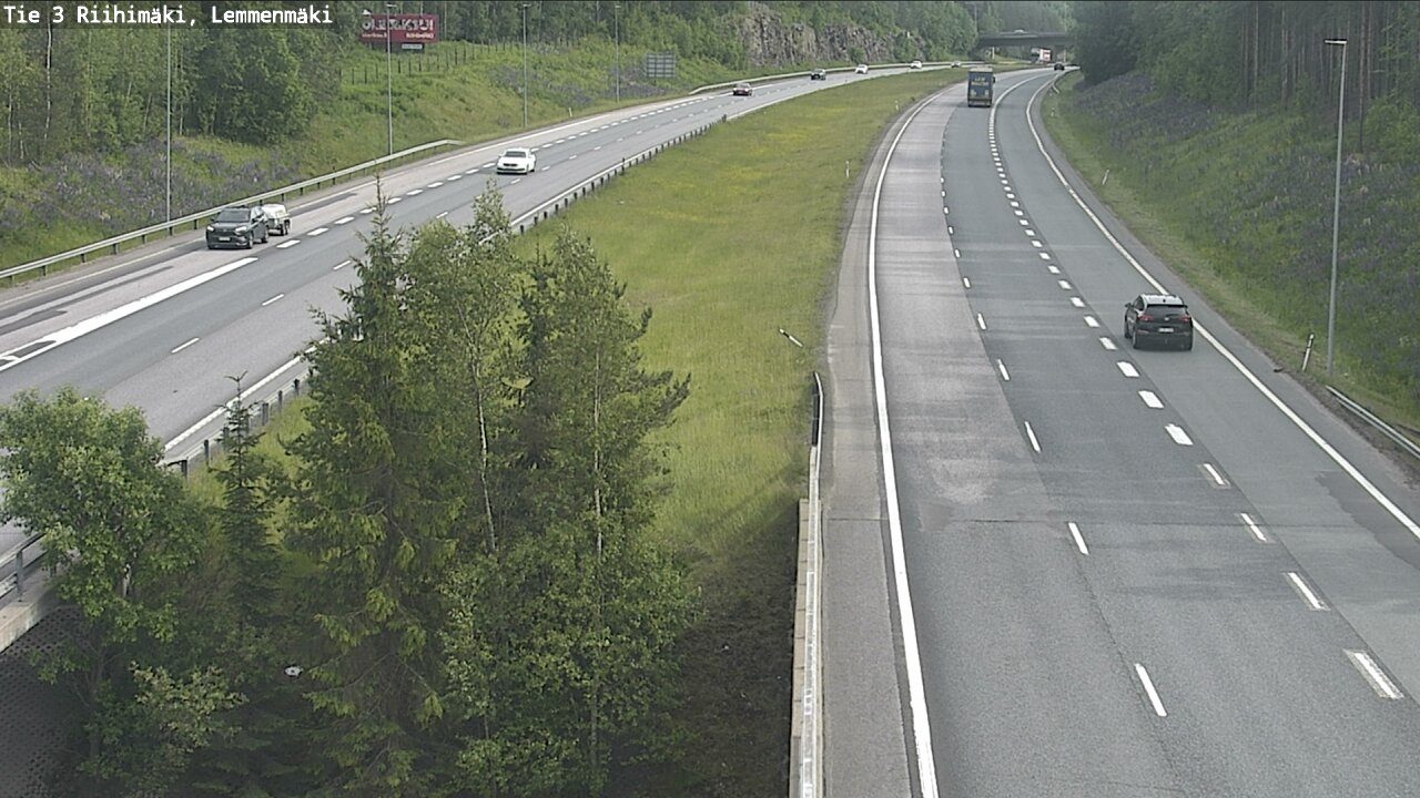 Kelikamerat Kuva Tie 3 Riihimäki, Lemmenmäki, Riihimäki, Kanta-Häme