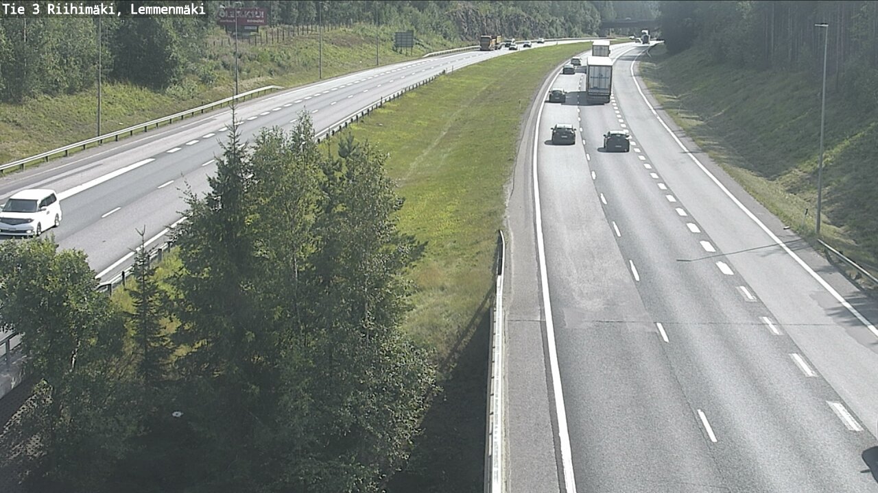 Weather Camera Image Road 3 Riihimäki, Lemmenmäki, Riihimäki, Kanta-Häme