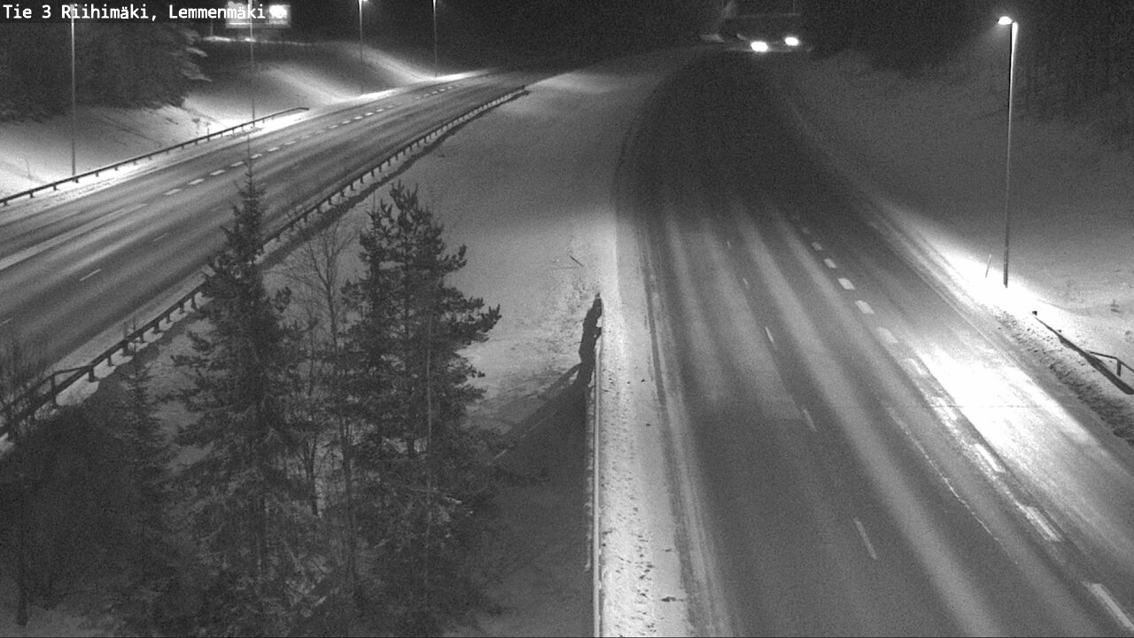 Weather Camera Image Road 3 Riihimäki, Lemmenmäki, Riihimäki, Kanta-Häme