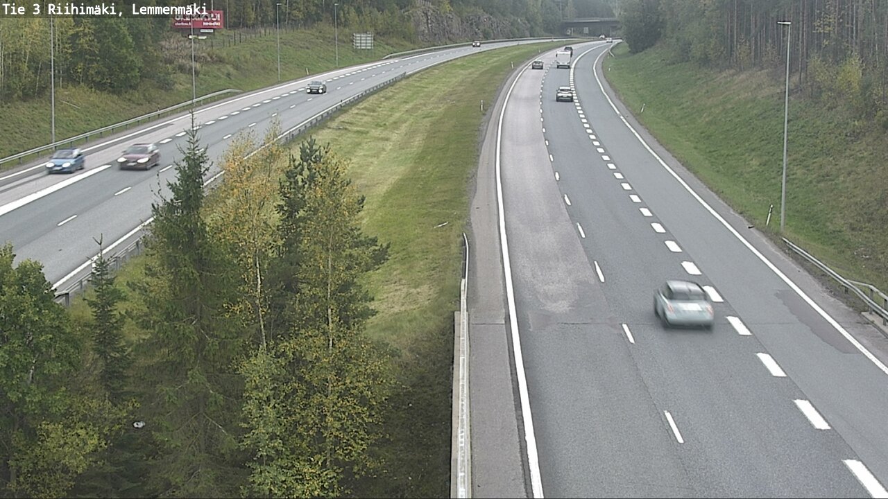 Weather Camera Image Road 3 Riihimäki, Lemmenmäki, Riihimäki, Kanta-Häme
