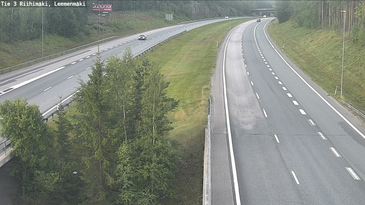 Weather Camera Image Väg 3 Riihimäki, Lemmenmäki, Riihimäki, Kanta-Häme