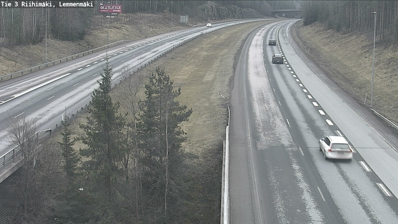 Weather Camera Image Road 3 Riihimäki, Lemmenmäki, Riihimäki, Kanta-Häme