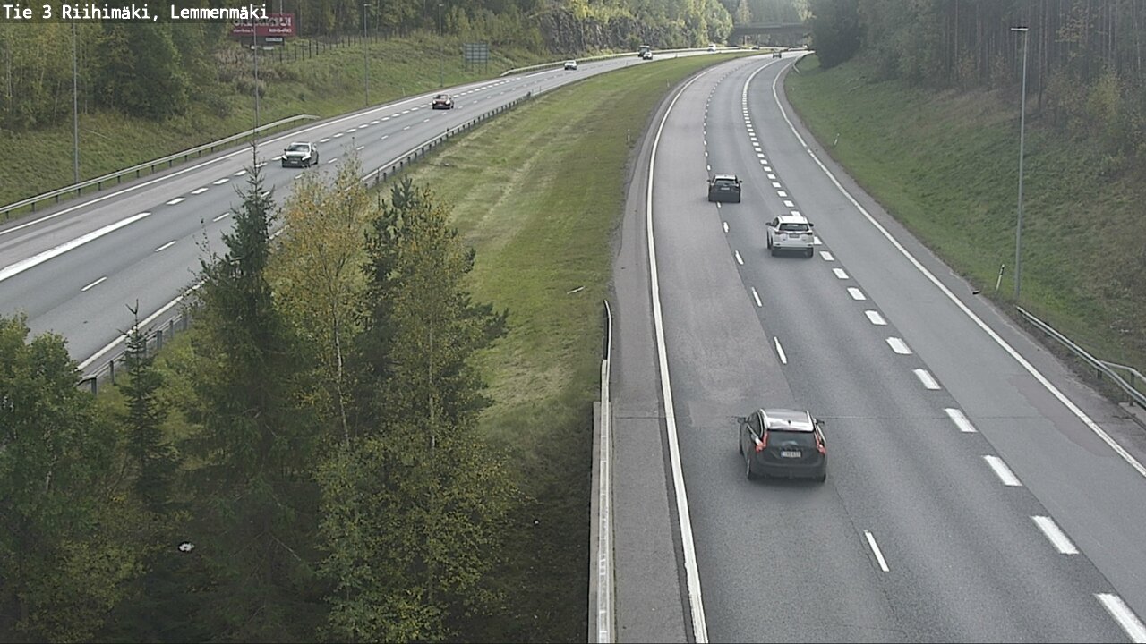 Weather Camera Image Road 3 Riihimäki, Lemmenmäki, Riihimäki, Kanta-Häme