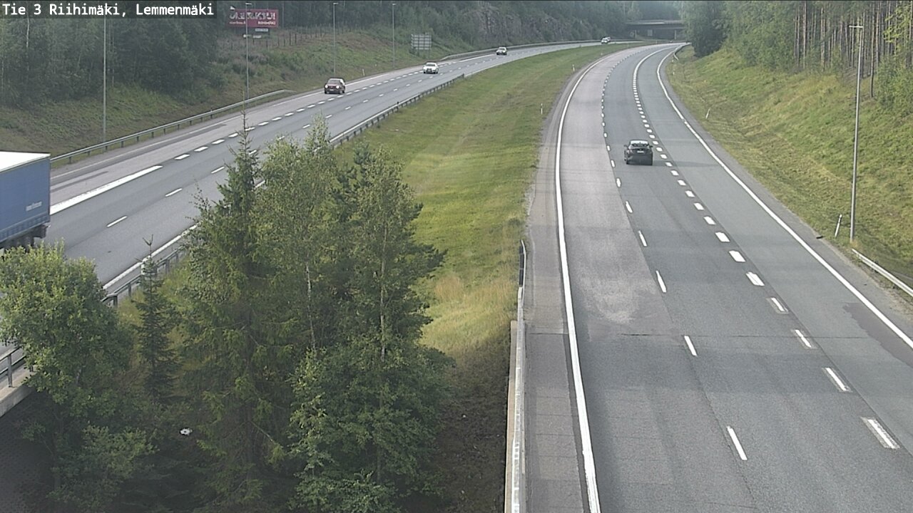 Weather Camera Image Väg 3 Riihimäki, Lemmenmäki, Riihimäki, Kanta-Häme