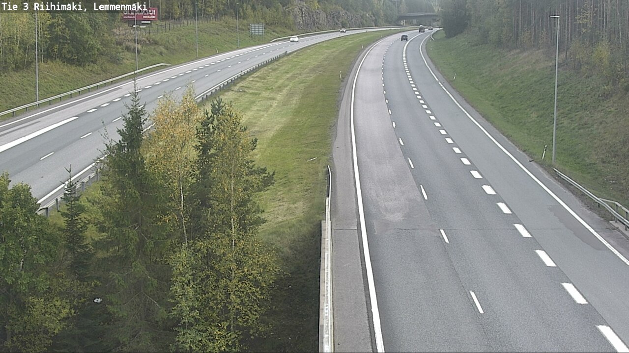 Weather Camera Image Road 3 Riihimäki, Lemmenmäki, Riihimäki, Kanta-Häme