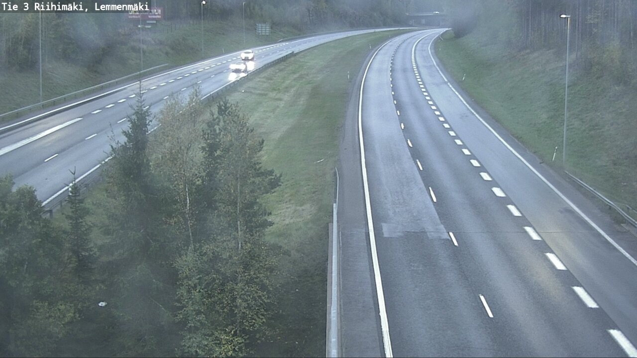 Weather Camera Image Road 3 Riihimäki, Lemmenmäki, Riihimäki, Kanta-Häme