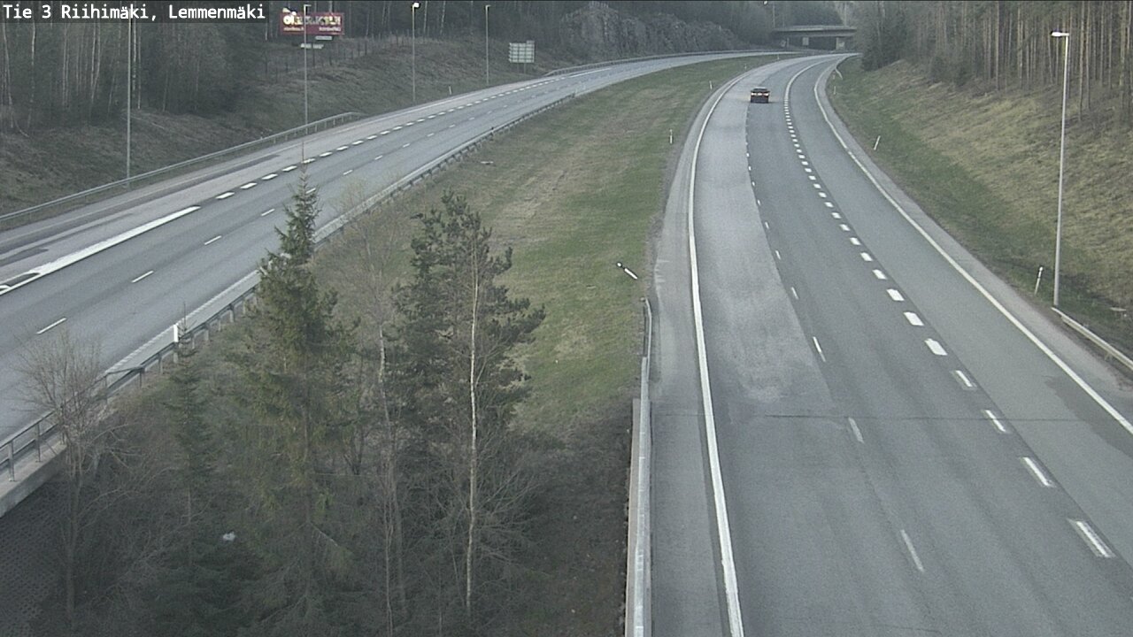 Weather Camera Image Road 3 Riihimäki, Lemmenmäki, Riihimäki, Kanta-Häme