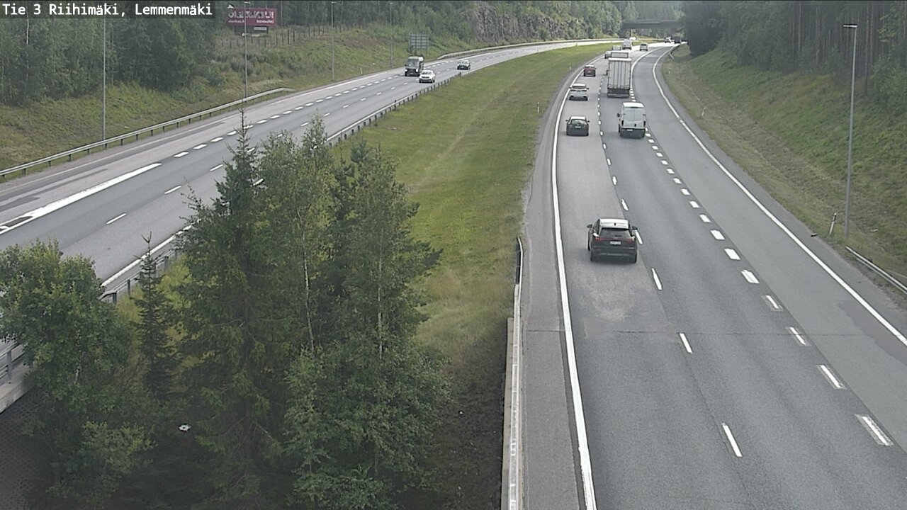 Weather Camera Image Road 3 Riihimäki, Lemmenmäki, Riihimäki, Kanta-Häme