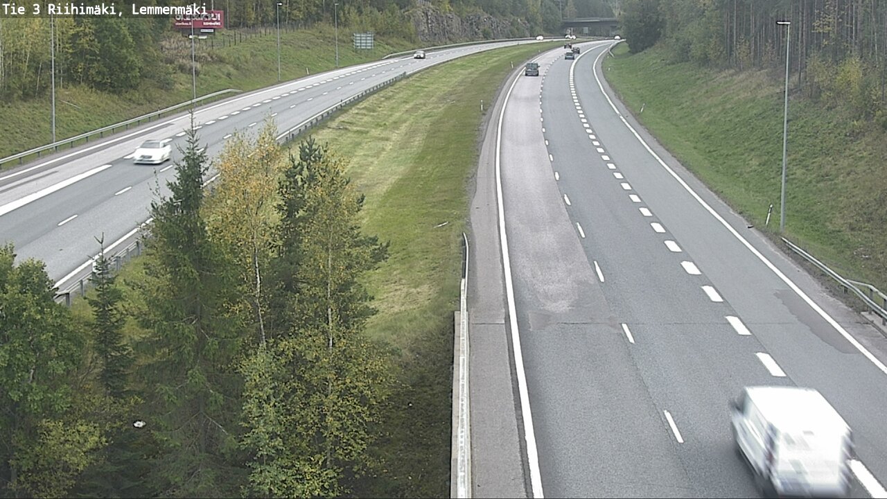 Weather Camera Image Road 3 Riihimäki, Lemmenmäki, Riihimäki, Kanta-Häme