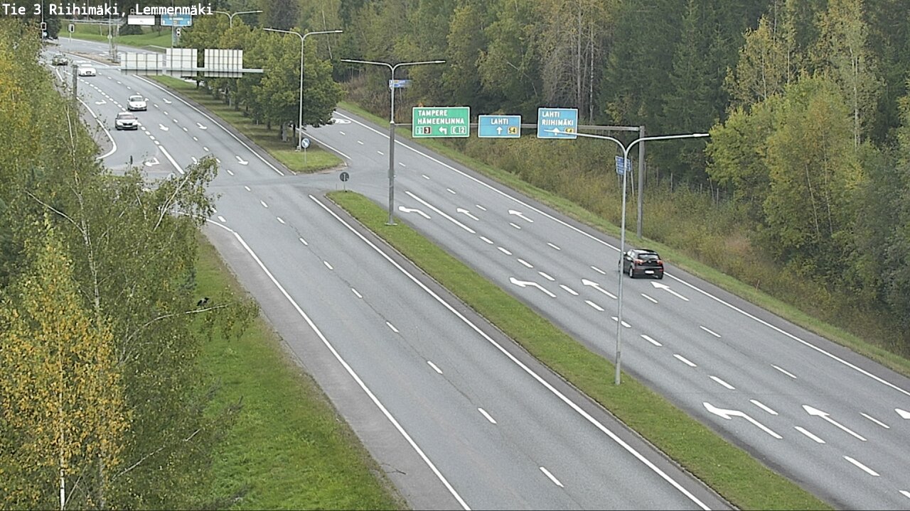 Kelikamerat Kuva Tie 3 Riihimäki, Lemmenmäki, Riihimäki, Kanta-Häme