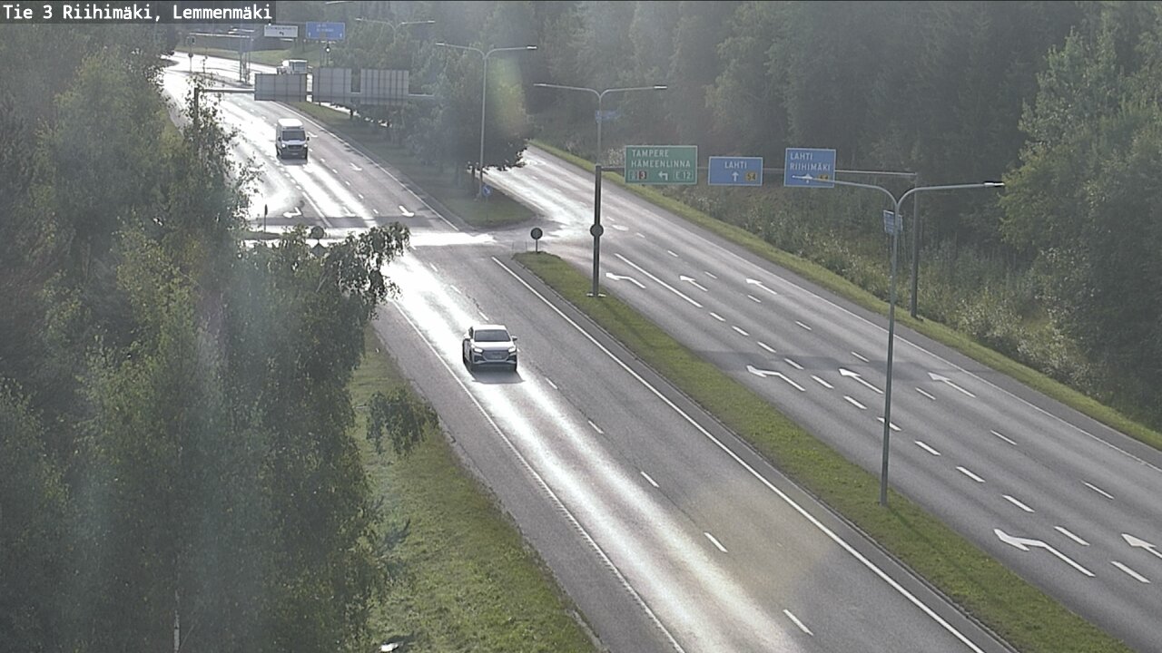 Weather Camera Image Road 3 Riihimäki, Lemmenmäki, Riihimäki, Kanta-Häme
