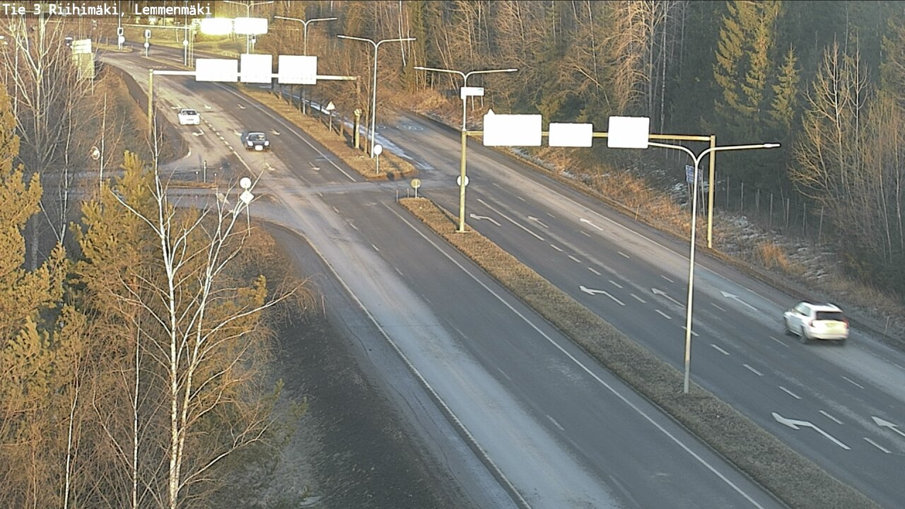 Weather Camera Image Väg 3 Riihimäki, Lemmenmäki, Riihimäki, Kanta-Häme