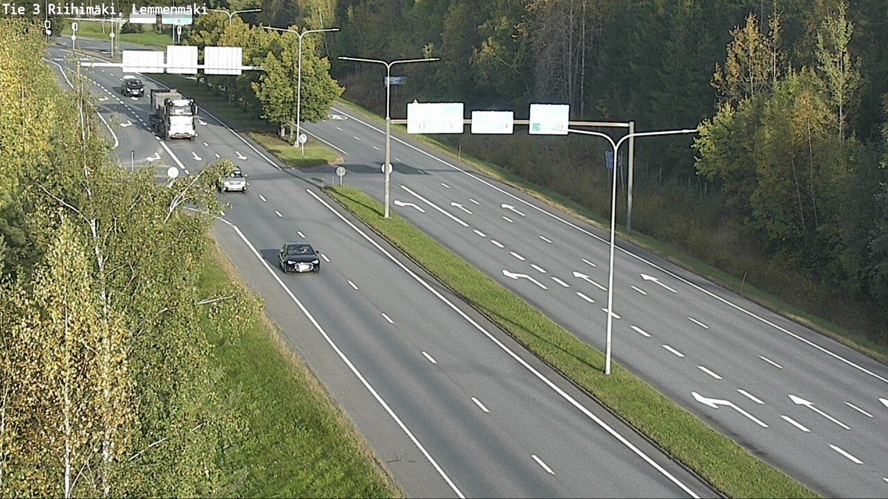 Weather Camera Image Väg 3 Riihimäki, Lemmenmäki, Riihimäki, Kanta-Häme