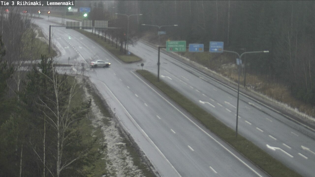 Weather Camera Image Väg 3 Riihimäki, Lemmenmäki, Riihimäki, Kanta-Häme