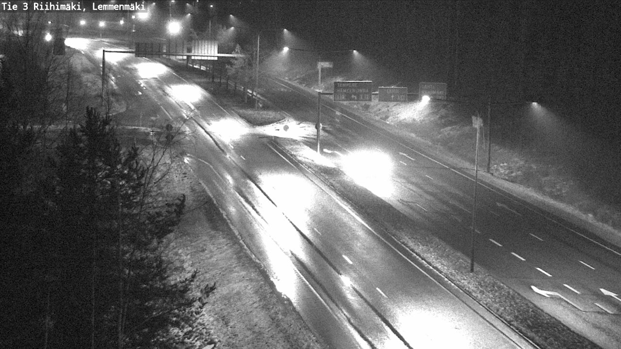 Weather Camera Image Väg 3 Riihimäki, Lemmenmäki, Riihimäki, Kanta-Häme