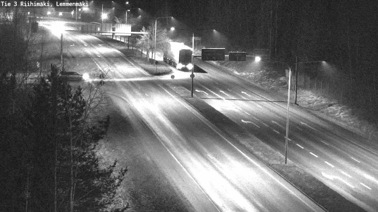 Weather Camera Image Väg 3 Riihimäki, Lemmenmäki, Riihimäki, Kanta-Häme