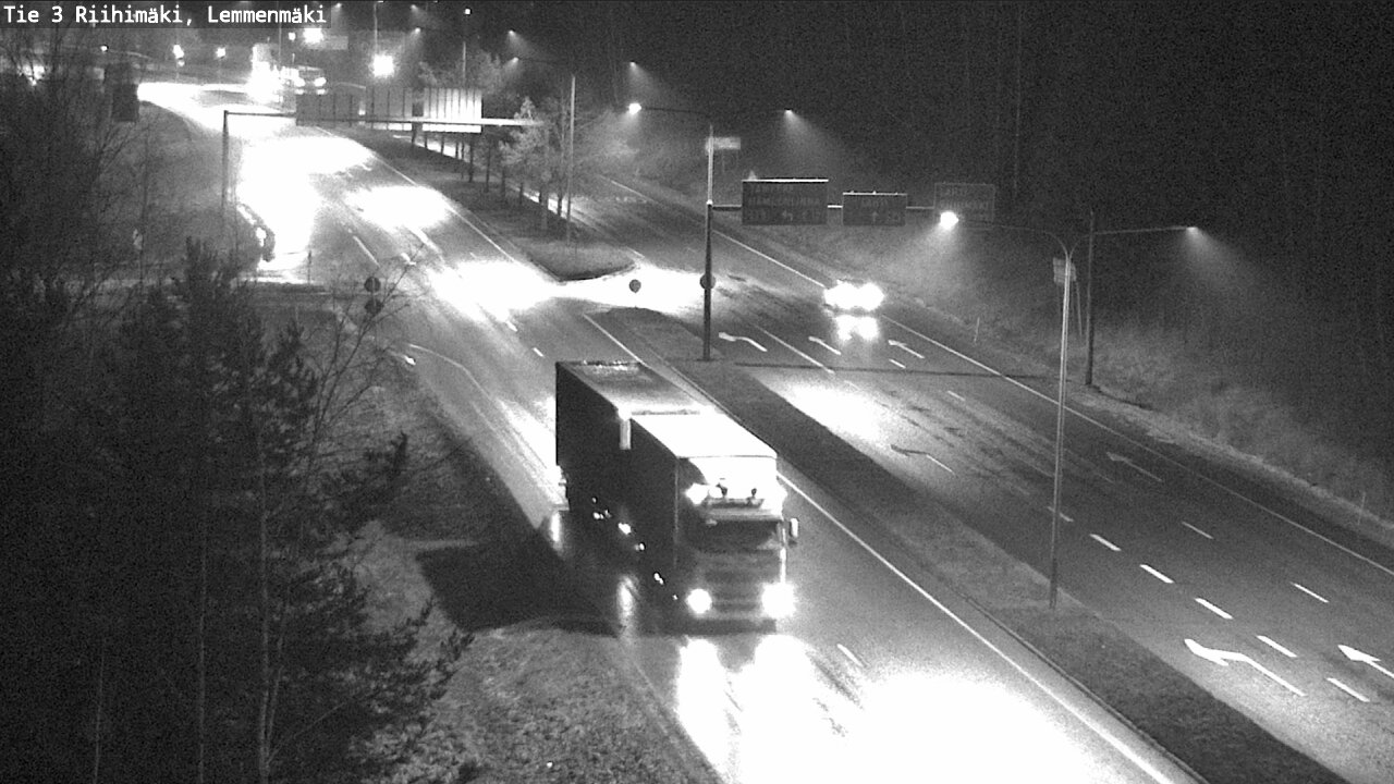 Weather Camera Image Väg 3 Riihimäki, Lemmenmäki, Riihimäki, Kanta-Häme