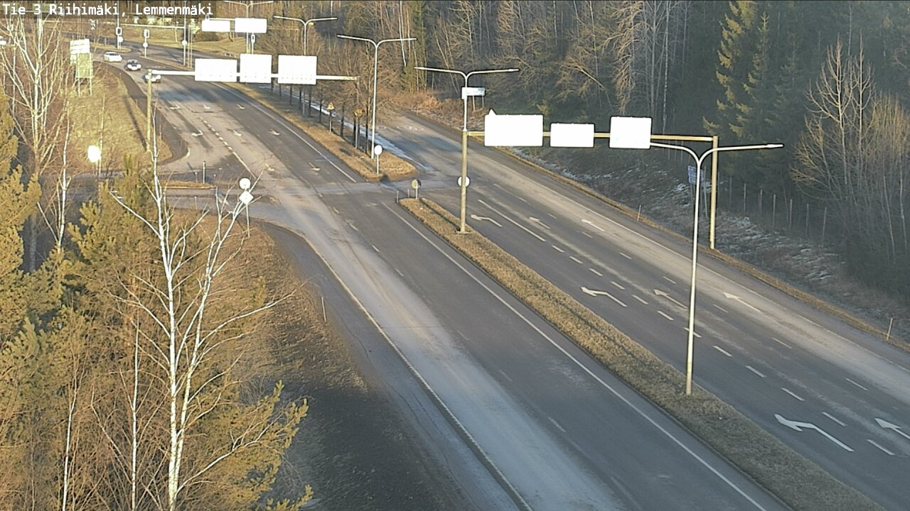 Weather Camera Image Väg 3 Riihimäki, Lemmenmäki, Riihimäki, Kanta-Häme