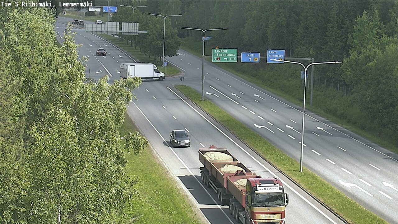 Kelikamerat Kuva Tie 3 Riihimäki, Lemmenmäki, Riihimäki, Kanta-Häme