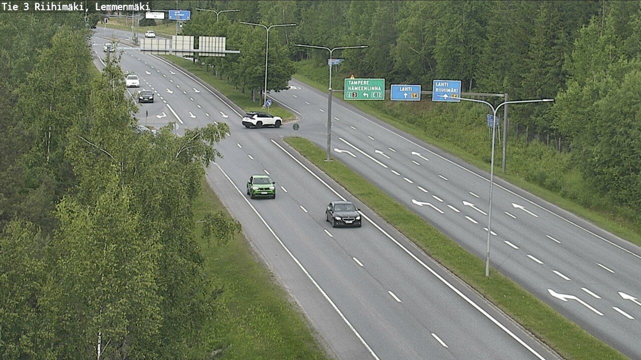 Kelikamerat Kuva Tie 3 Riihimäki, Lemmenmäki, Riihimäki, Kanta-Häme