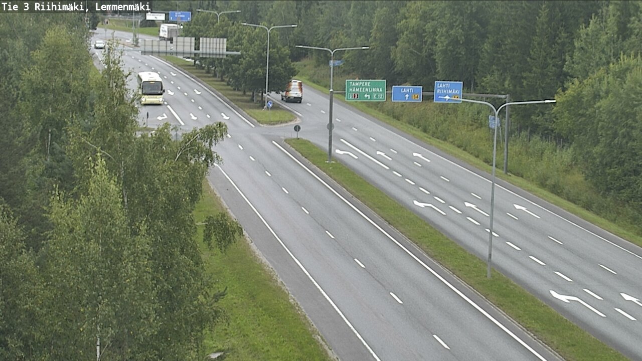 Weather Camera Image Road 3 Riihimäki, Lemmenmäki, Riihimäki, Kanta-Häme
