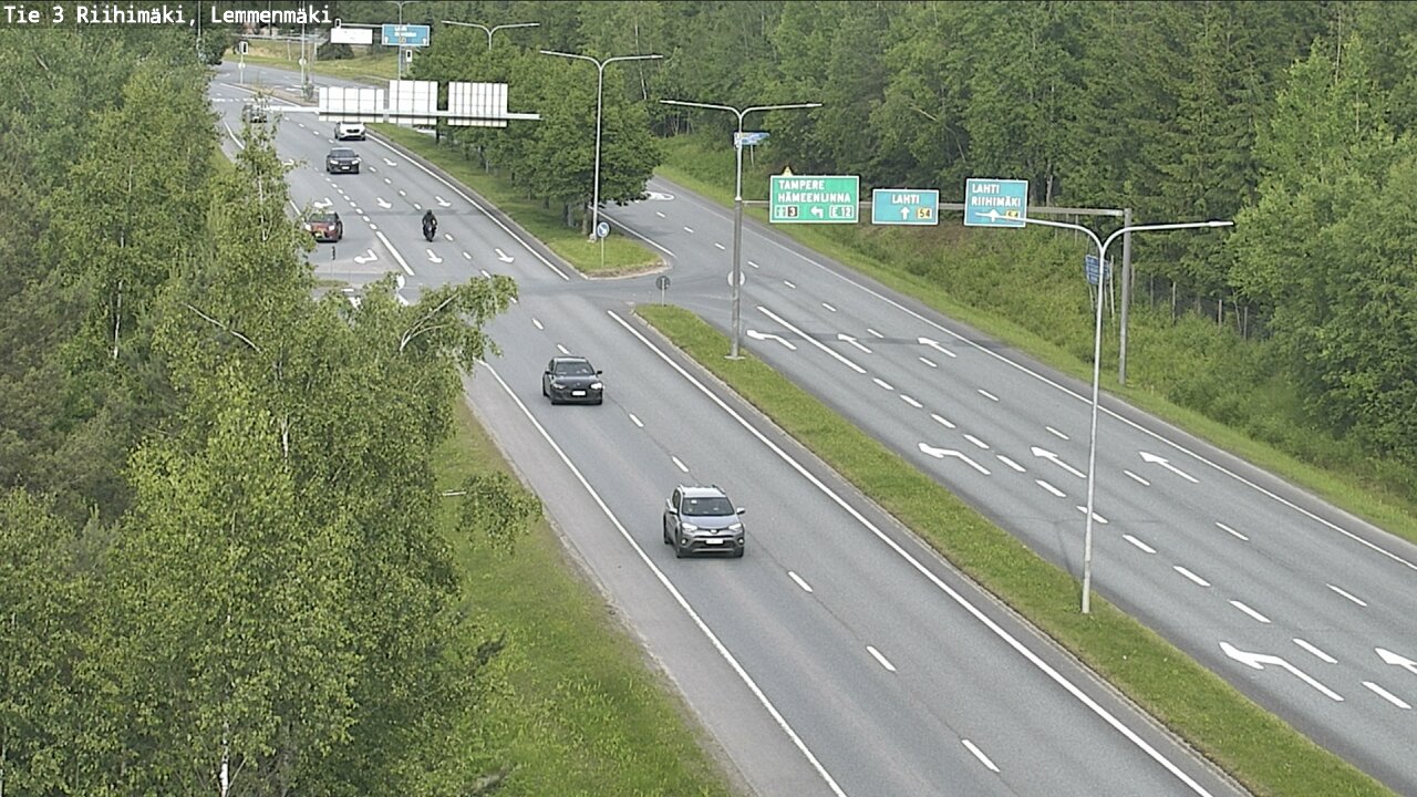 Kelikamerat Kuva Tie 3 Riihimäki, Lemmenmäki, Riihimäki, Kanta-Häme