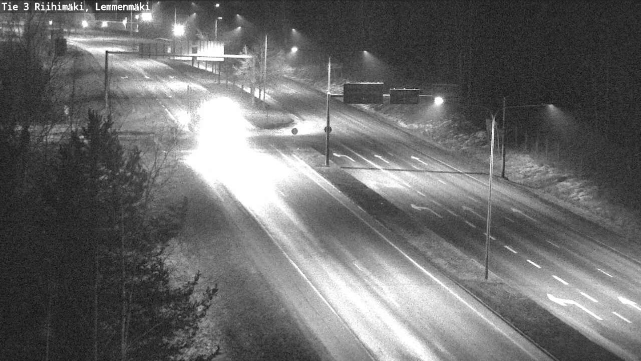 Weather Camera Image Väg 3 Riihimäki, Lemmenmäki, Riihimäki, Kanta-Häme