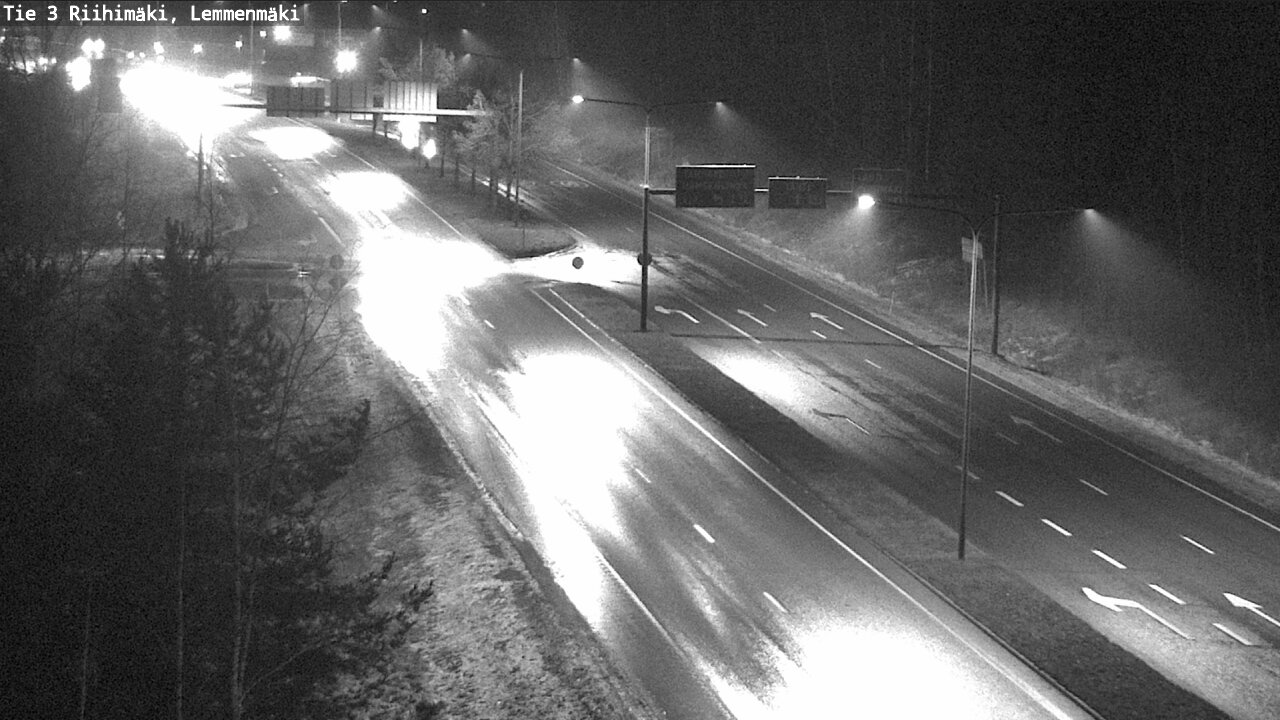 Weather Camera Image Väg 3 Riihimäki, Lemmenmäki, Riihimäki, Kanta-Häme