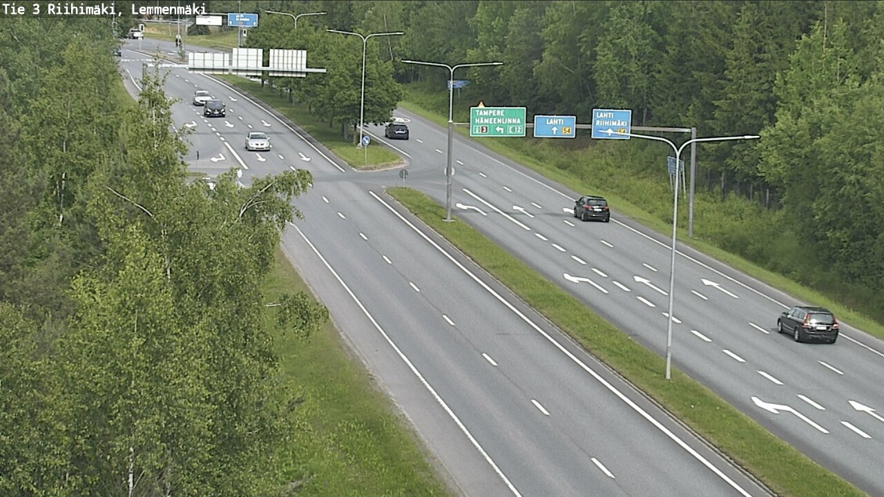 Kelikamerat Kuva Tie 3 Riihimäki, Lemmenmäki, Riihimäki, Kanta-Häme