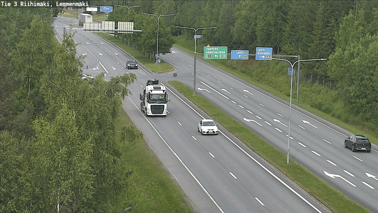 Kelikamerat Kuva Tie 3 Riihimäki, Lemmenmäki, Riihimäki, Kanta-Häme