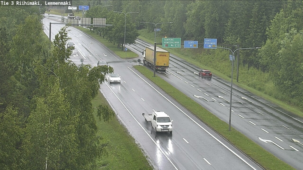 Weather Camera Image Väg 3 Riihimäki, Lemmenmäki, Riihimäki, Kanta-Häme