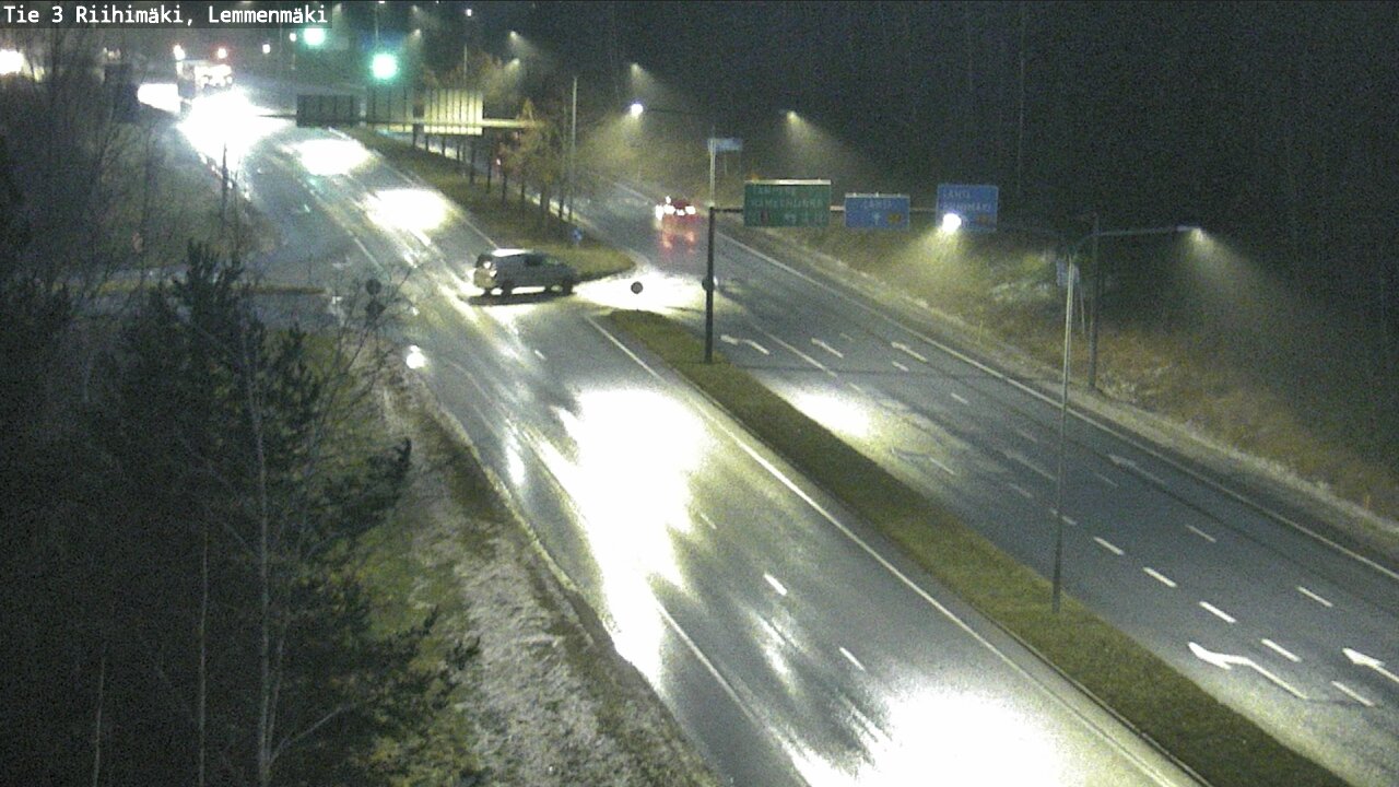 Weather Camera Image Väg 3 Riihimäki, Lemmenmäki, Riihimäki, Kanta-Häme