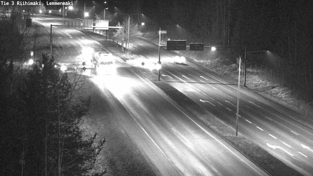 Weather Camera Image Väg 3 Riihimäki, Lemmenmäki, Riihimäki, Kanta-Häme