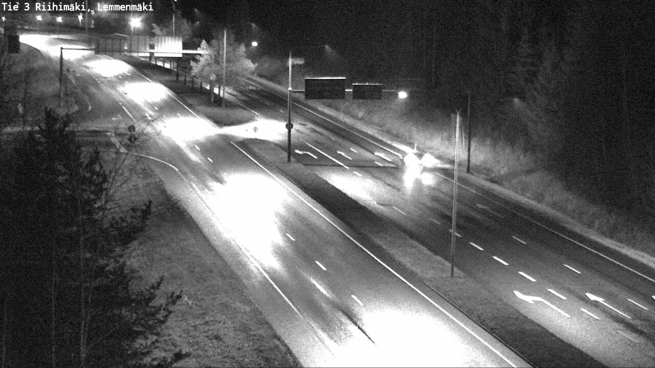 Weather Camera Image Väg 3 Riihimäki, Lemmenmäki, Riihimäki, Kanta-Häme