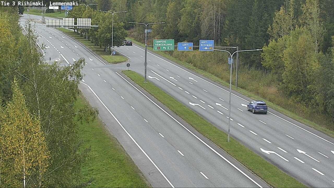 Kelikamerat Kuva Tie 3 Riihimäki, Lemmenmäki, Riihimäki, Kanta-Häme