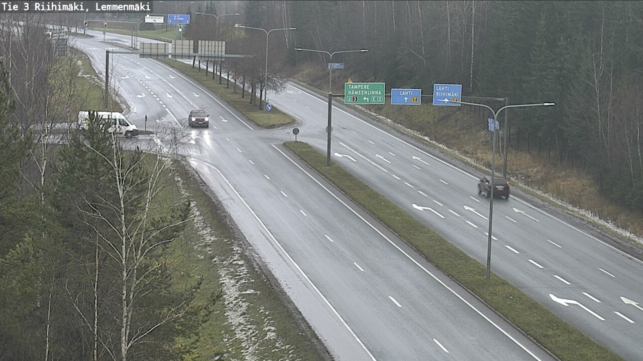 Weather Camera Image Väg 3 Riihimäki, Lemmenmäki, Riihimäki, Kanta-Häme