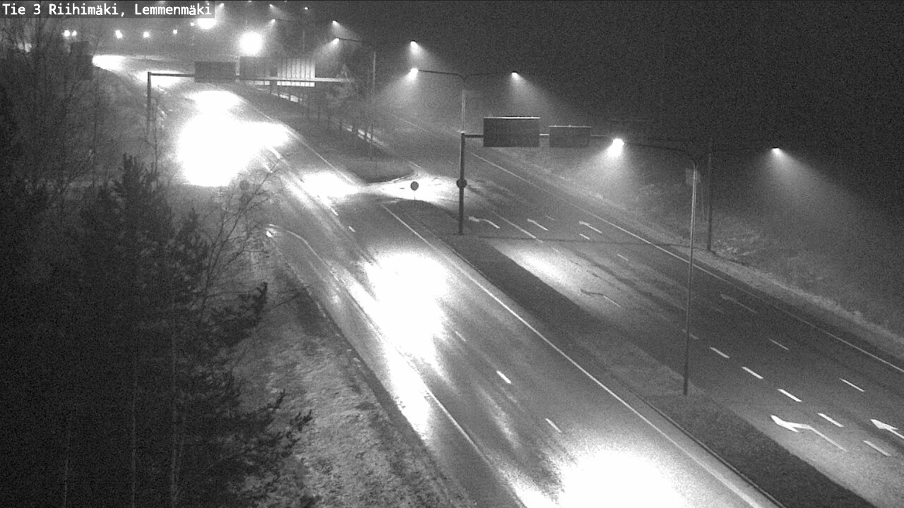 Weather Camera Image Väg 3 Riihimäki, Lemmenmäki, Riihimäki, Kanta-Häme