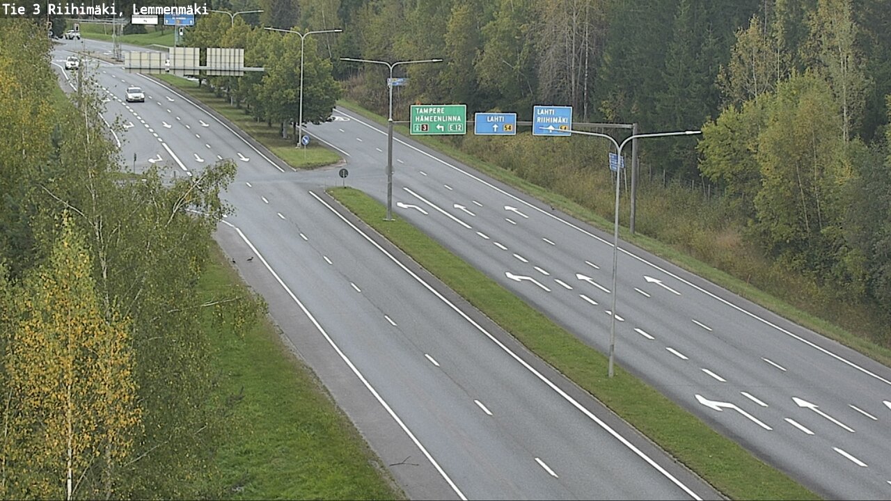 Weather Camera Image Väg 3 Riihimäki, Lemmenmäki, Riihimäki, Kanta-Häme