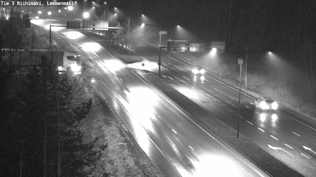 Weather Camera Image Väg 3 Riihimäki, Lemmenmäki, Riihimäki, Kanta-Häme