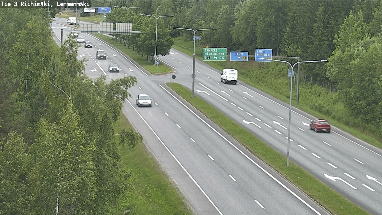 Kelikamerat Kuva Tie 3 Riihimäki, Lemmenmäki, Riihimäki, Kanta-Häme