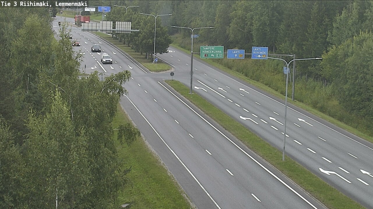 Weather Camera Image Road 3 Riihimäki, Lemmenmäki, Riihimäki, Kanta-Häme