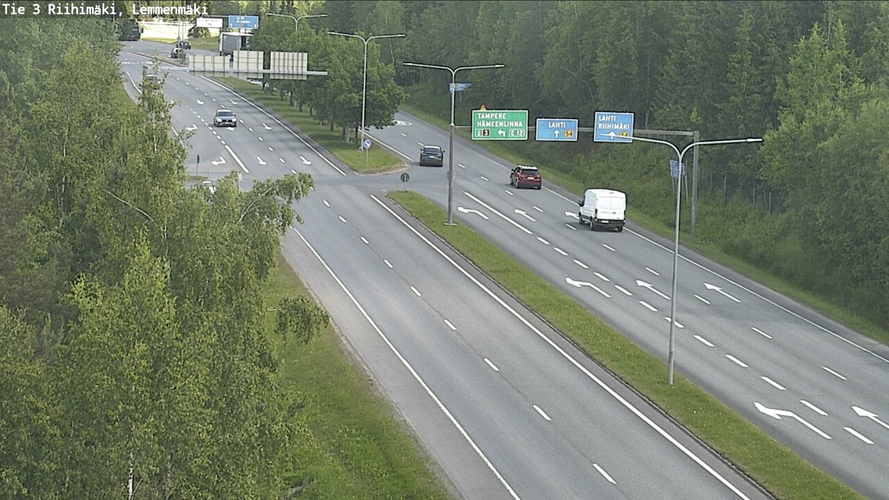 Kelikamerat Kuva Tie 3 Riihimäki, Lemmenmäki, Riihimäki, Kanta-Häme